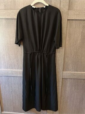 Vince Crew Neck Short Sleeve T-Shirt Dress